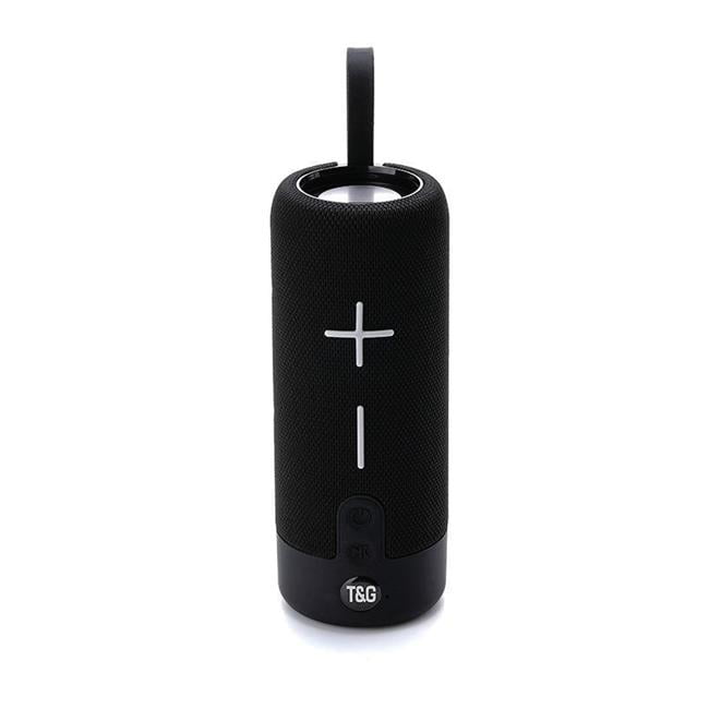 BTSP-TG619-BK 20W Universal Portable Fabric Wireless Bluetooth Boombox Speaker with Strap Supports TWS, Black -  Dream Wireless