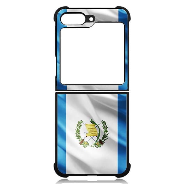 Picture of Dream Wireless TCASAMZFP5-CPD-023 High Resolution Design Print Case for Galaxy Z Flip5 5G&#44; Blue - Guatemala Flag