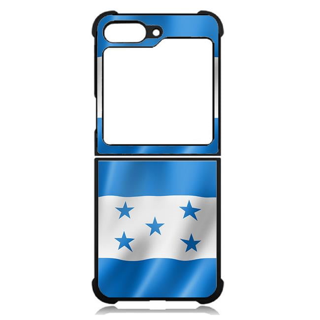 Picture of Dream Wireless TCASAMZFP5-CPD-024 High Resolution Design Print Case for Galaxy Z Flip5 5G&#44; Blue - Honduras Flag