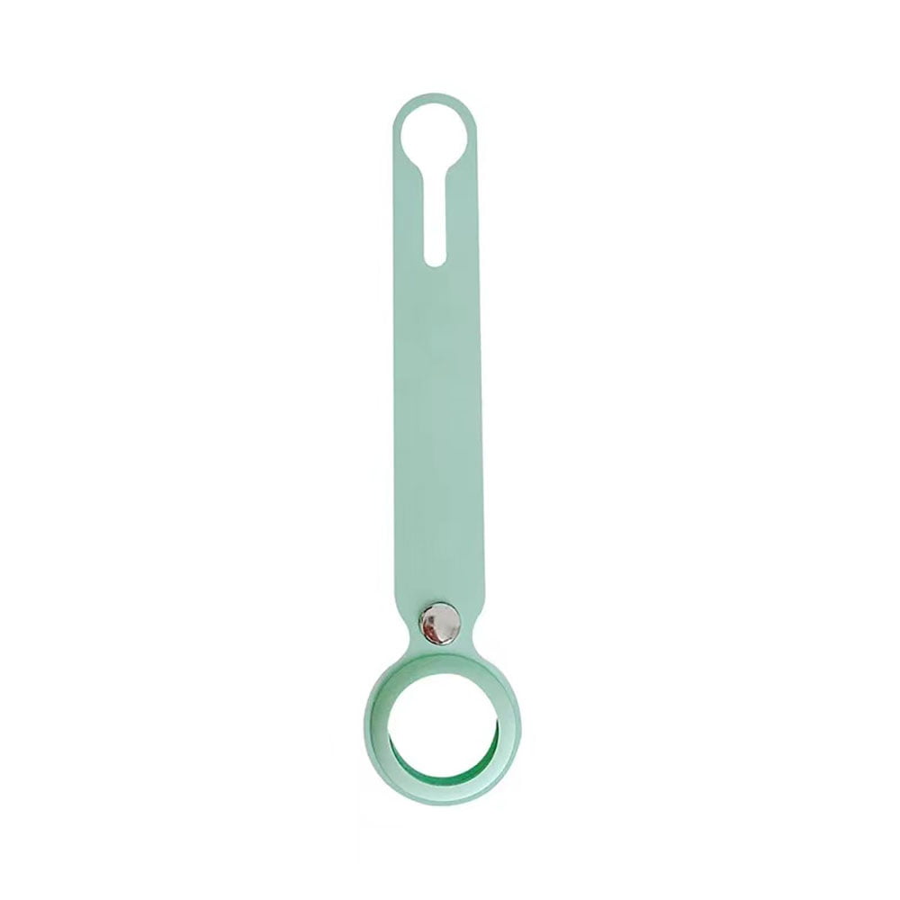 Picture of Dream Wireless ATAG-003-GR Premium Silicone Protective Bumper Case with Loop for Airtag&#44; Mint Green
