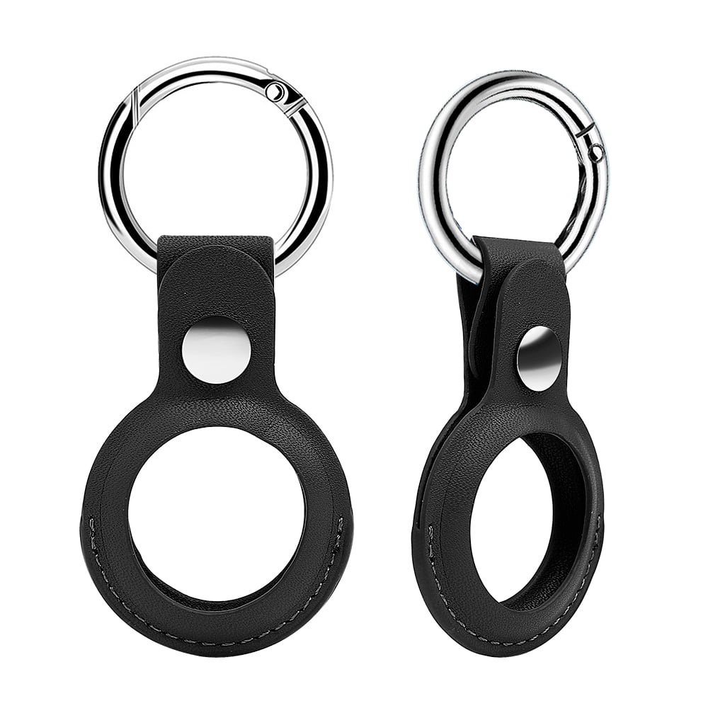 Picture of Dream Wireless ATAG-002-BK PU Leather Key Ring Protector for Airtag&#44; Black