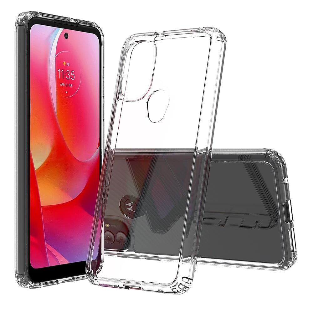 Picture of Dream Wireless FTCMOTGPW22-ACL-CLCL Fusion Candy TPU Case with Clear Acrylic Back for Moto G Power 2022&#44; Clear