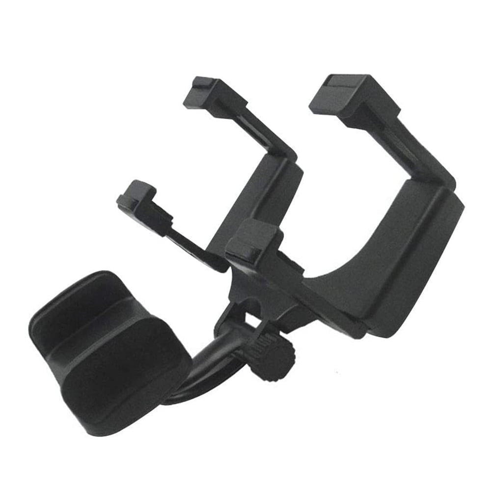 Picture of Dream Wireless HOCU-75-BK No.75 Universal Rear View Folding Mirror Car Phone Mount Holder with 360 deg Rotation&#44; Black