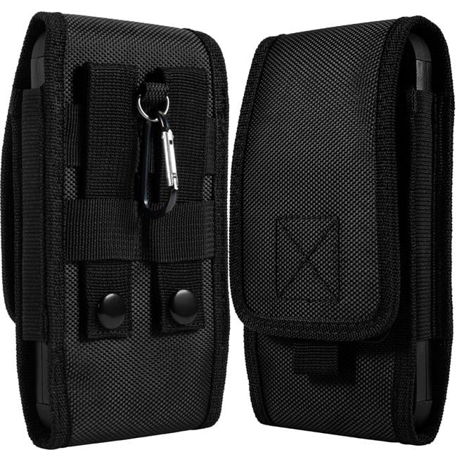 Picture of Dream Wireless LPOTX-EUV4-BK 7 in. Luxmo No.42 Extra Large OTX Vertical Universal Nylon Pouch with Card Slot - Black