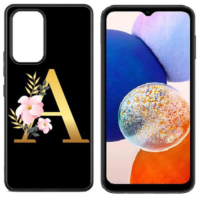 Picture of Dream Wireless TCASAMA145G-CPD-055 High Resolution Design Print Case for Galaxy A14 5G 2023&#44; Letter A to Z - Black