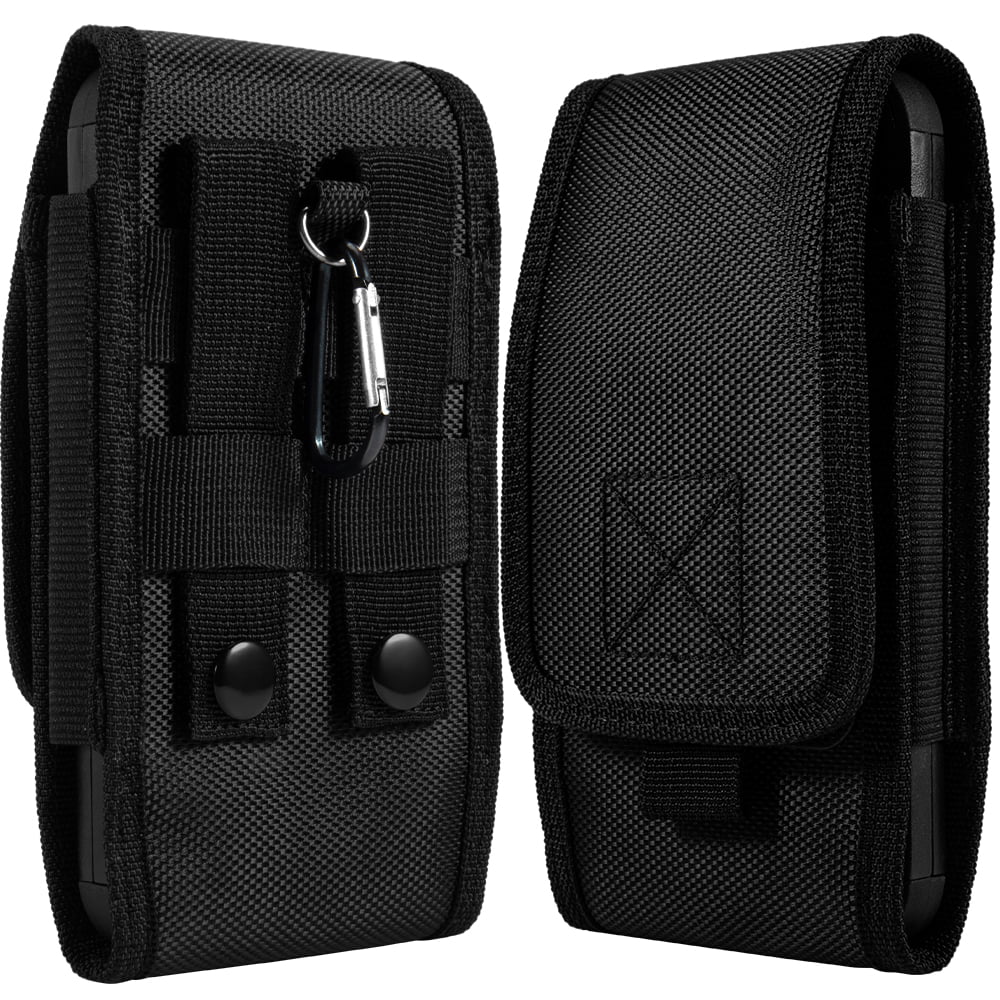 Picture of Dream Wireless LPLGGF-EUV4-BK 6.3 in. Luxmo Vertical Universal Nylon Pouch with Card Slot - Black - Large