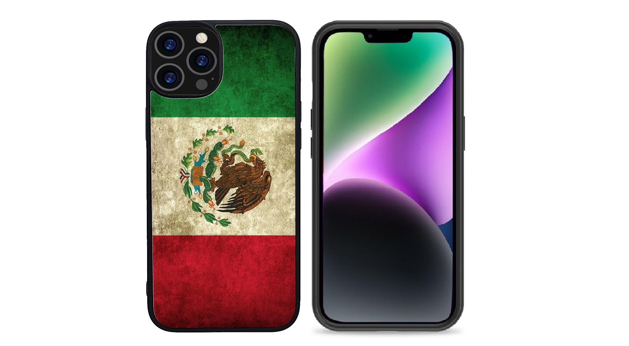 Picture of Dream Wireless TCASAMA545G-CPD-016 Samsung Galaxy A54 5G Print Case&#44; Love Mexico - Green