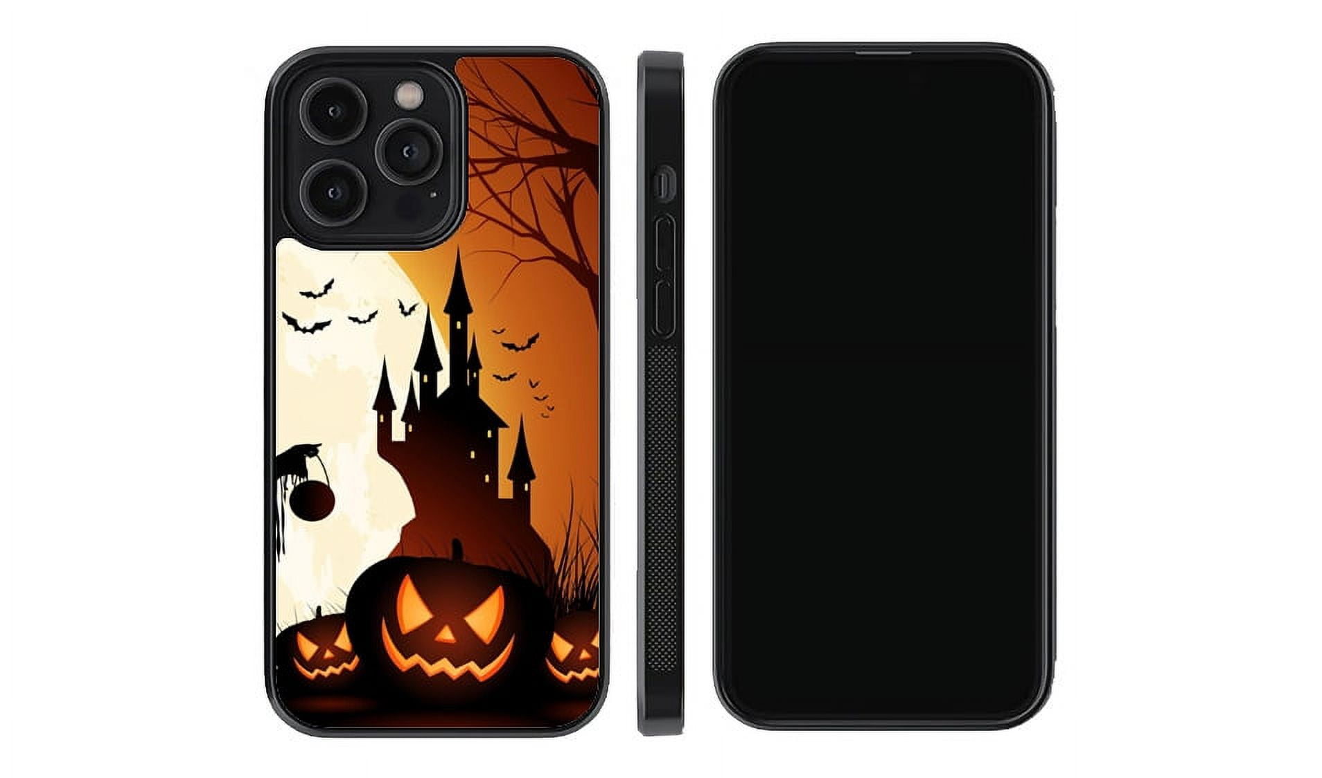 Picture of Dream Wireless TCASAMA145G-CPD-046 High Resolution Design Print Case for Galaxy A14 5G 2023&#44; Halloween 02 - Brown