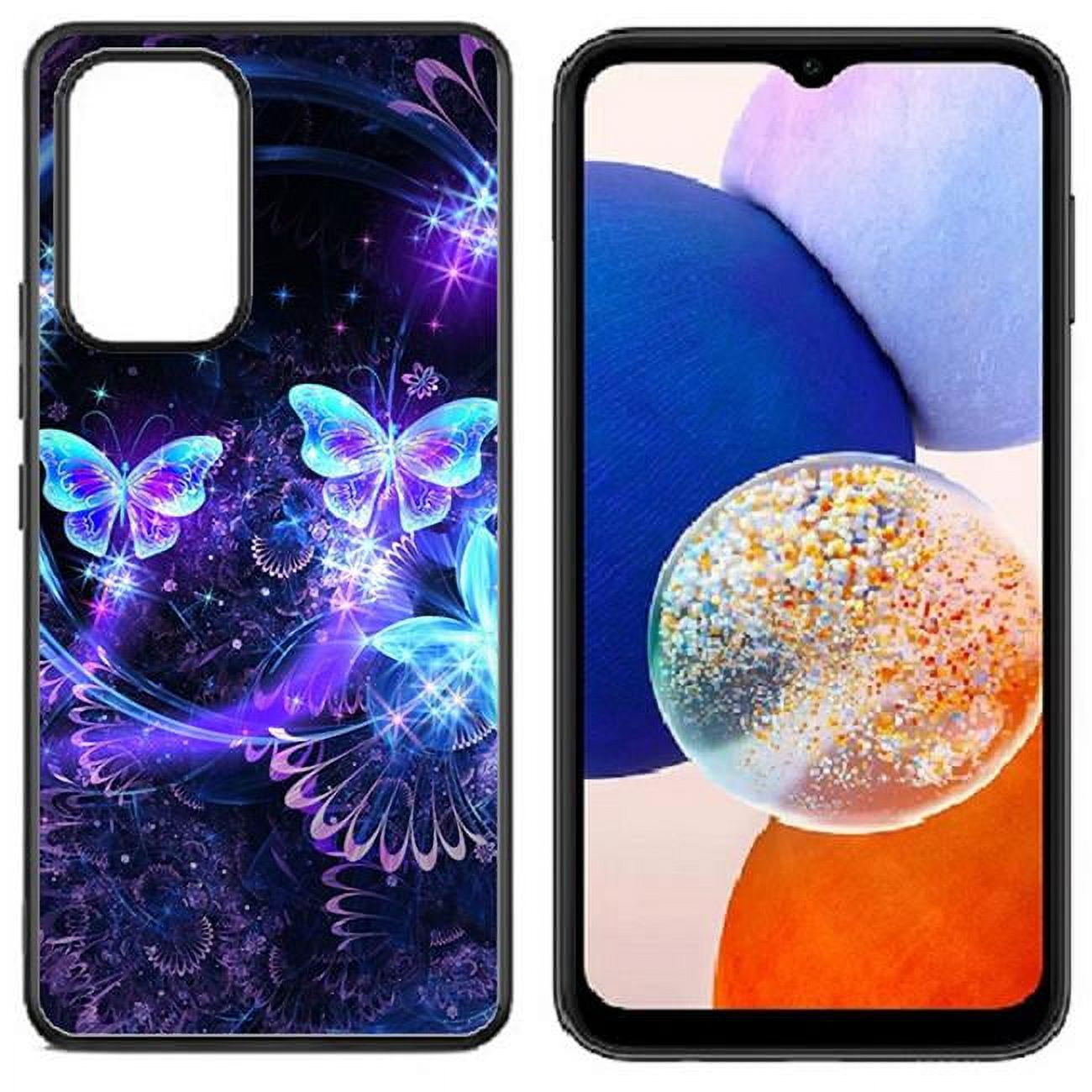 Picture of Dream Wireless TCASAMA145G-CPD-047 High Resolution Design Print Case for Galaxy A14 5G 2023&#44; Dreamy Butterfly - Black