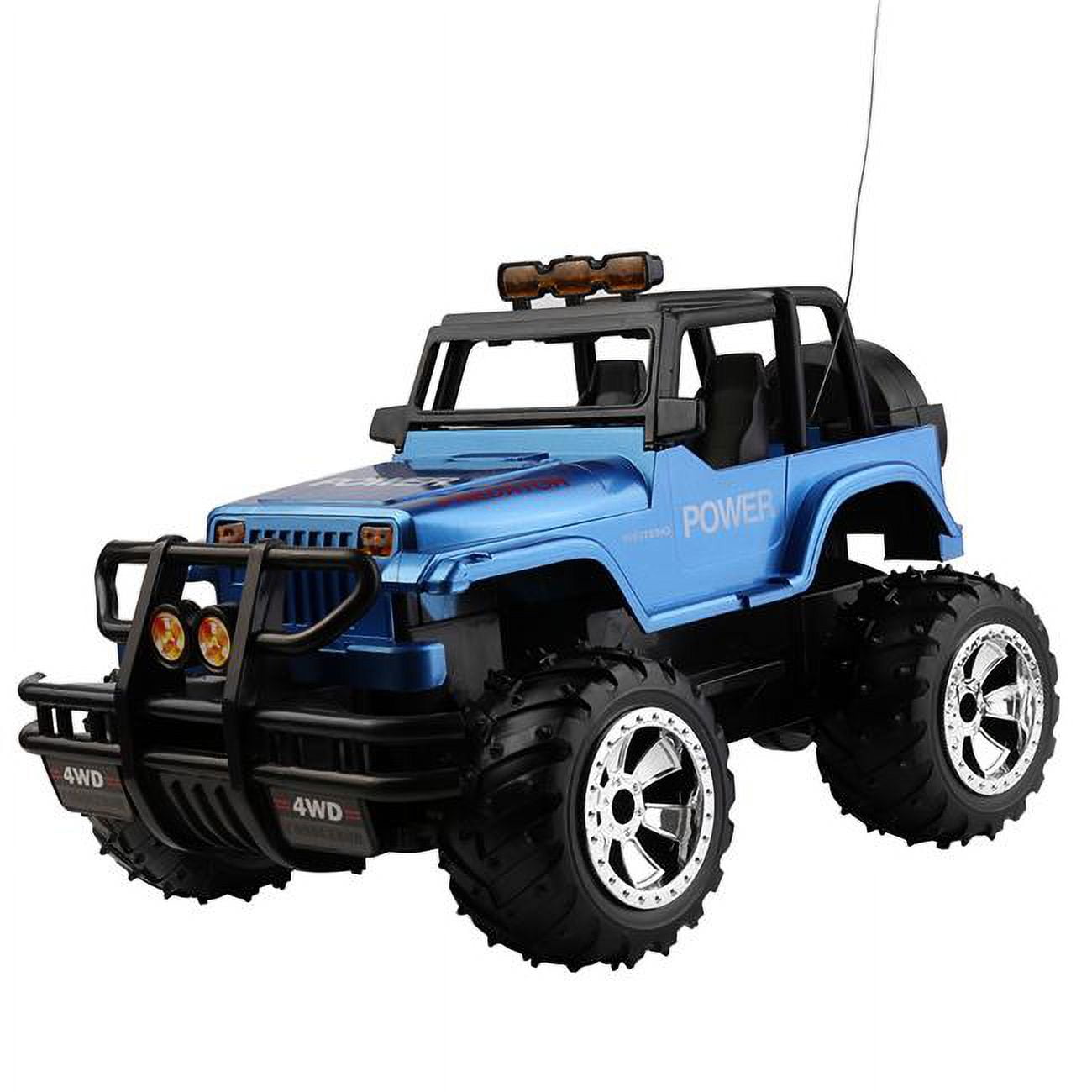 Picture of Dream Wireless TOY-BPC-TOYCAR009-BL Remote Control Extreme Terrain Utility Vehicle - Blue