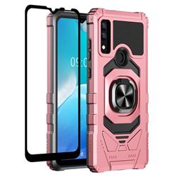 Picture of Dream Wireless TCAMAESTRO3-NOC-RG Military Grade Ring Car Mount Kickstand with Tempered Glass Hybrid Hard PC Soft TPU Shockproof Protective Case for AT & T Maestro 3 Case&#44; Rose Gold