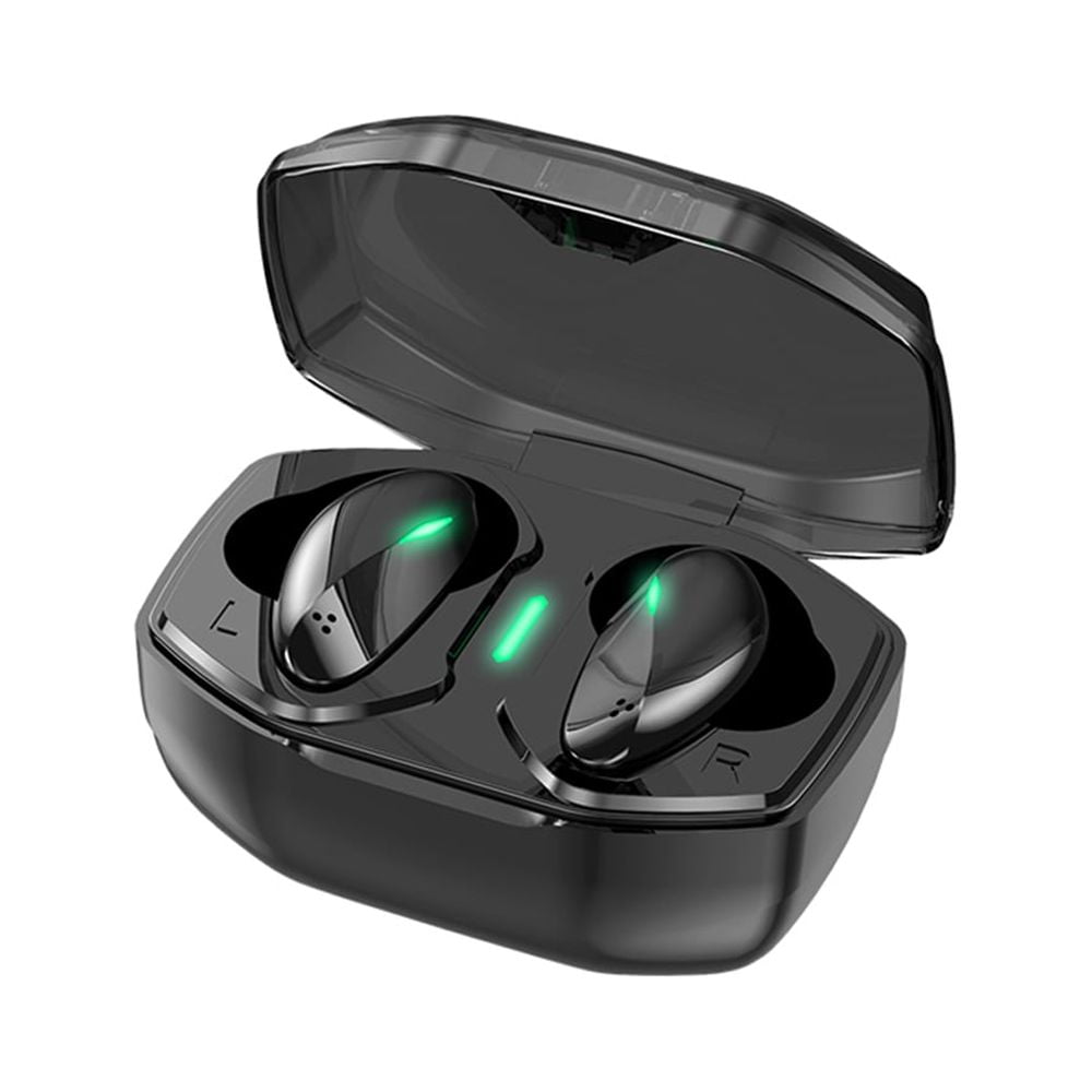 Picture of Dream Wireless BTHF-F1-BK True Wireless Bluetooth Headset with Stylish Charging Box Style F1 - Black
