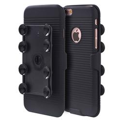Picture of Apple HSCIP6SL-OCT-BKBK iPhone 6-6S Plus Octopus Suction Holster Combo Case - Black