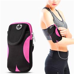 Picture of Apple ARIP7L-CVN-BKPK Universal Convenient Pouch with Adjustable Sports Armband - Black & Pink