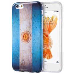 Picture of Apple TIIP6S-PTF-ARG iPhone 6-6S Patriotic Vintage Flag Series IMD TPU Case, Argentina