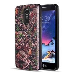 Picture of Dream Wireless TCALGLV38-ARTP-020 LG K8 2017 & Aristo 2 Art Pop Series 3D Embossed Printing Hybrid Case - Brown & Green Branches