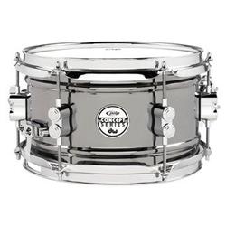 PDSN0610BNCR Snare 6 x 10 Thin Steel - Black Nickel