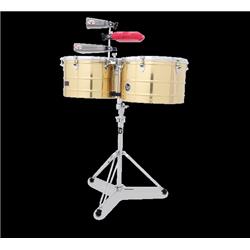 Picture of Latin Percussion LP1516-B Prestige 15 16 Thnd Timbales, Brass