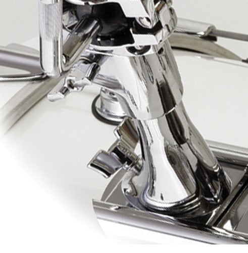 Bass Drum Receiver Tower Chrome  Chrome