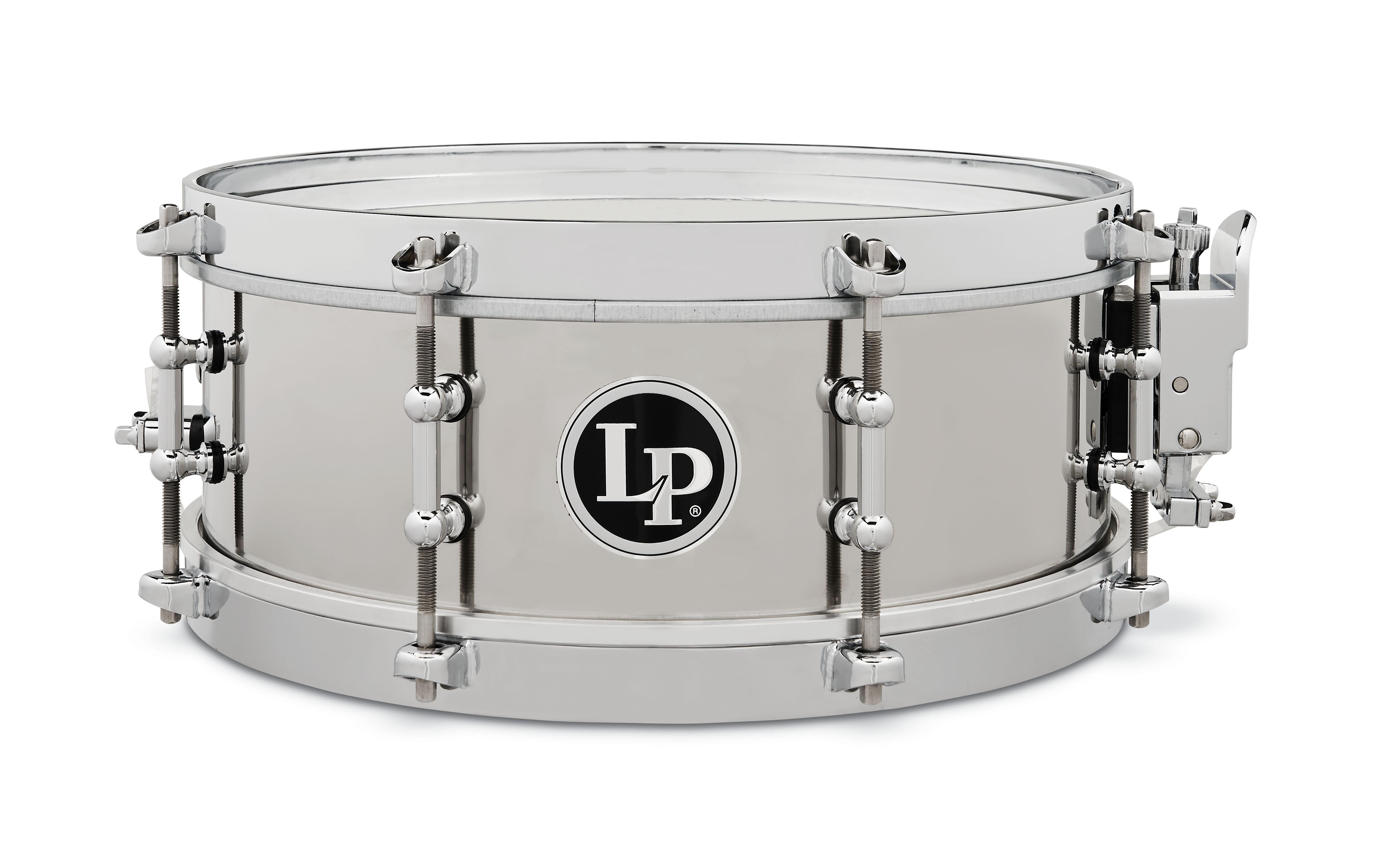 4.5 x 12 in. Salsa Snare Drum, Stainless Steel