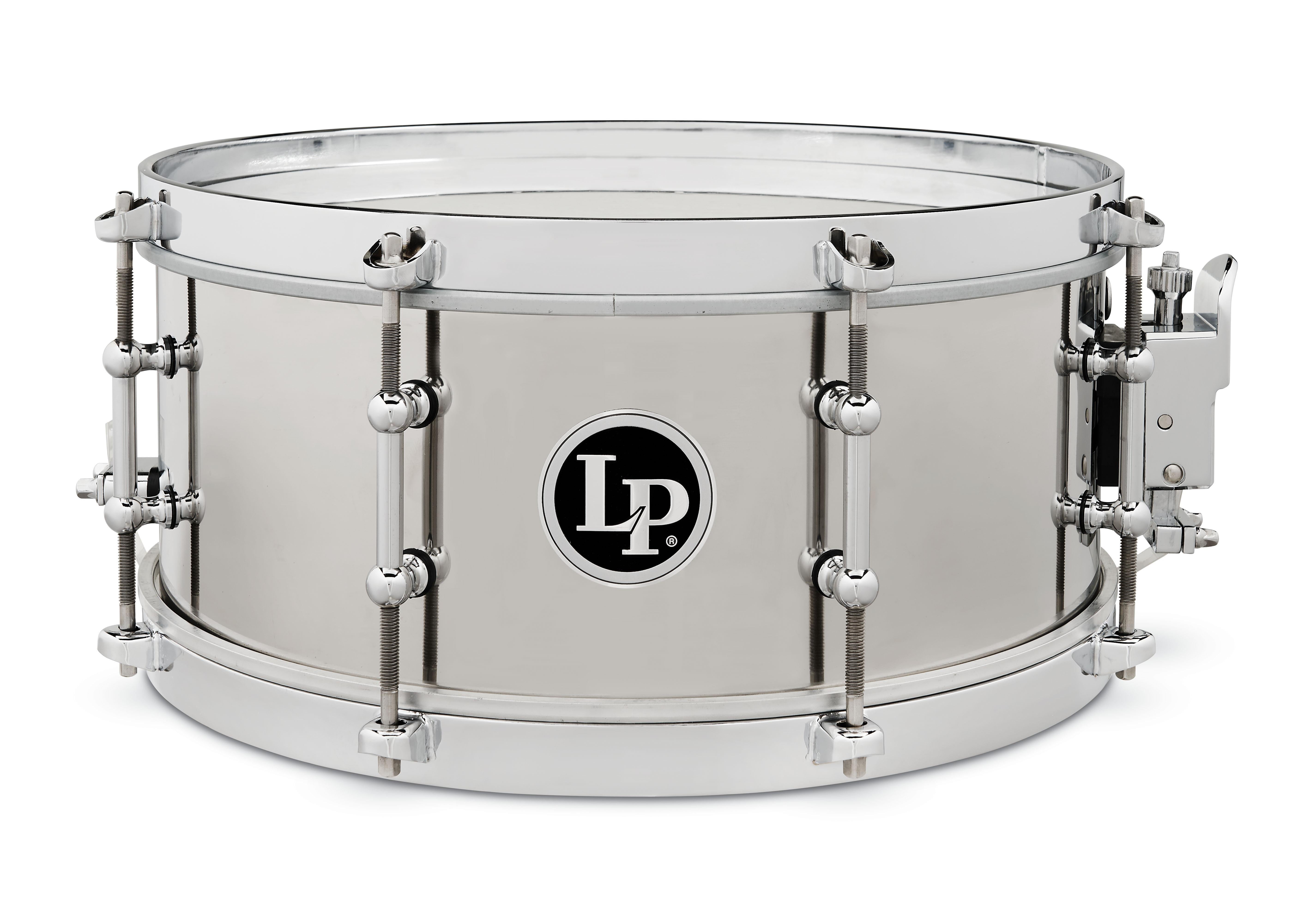 5.5 x 13 in. Salsa Snare Drum, Stainless Steel
