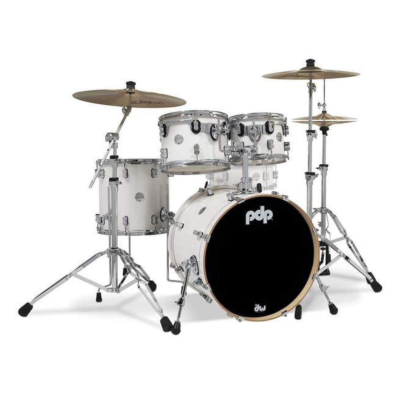 Concept Maple Drum Set, Pearlescent White - 4 Piece