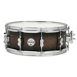 PDCMX5514SSWC 5.5 x 14 in. Concept Maple Series Snare Drum, Exotic Walnut & Charcoal Burst