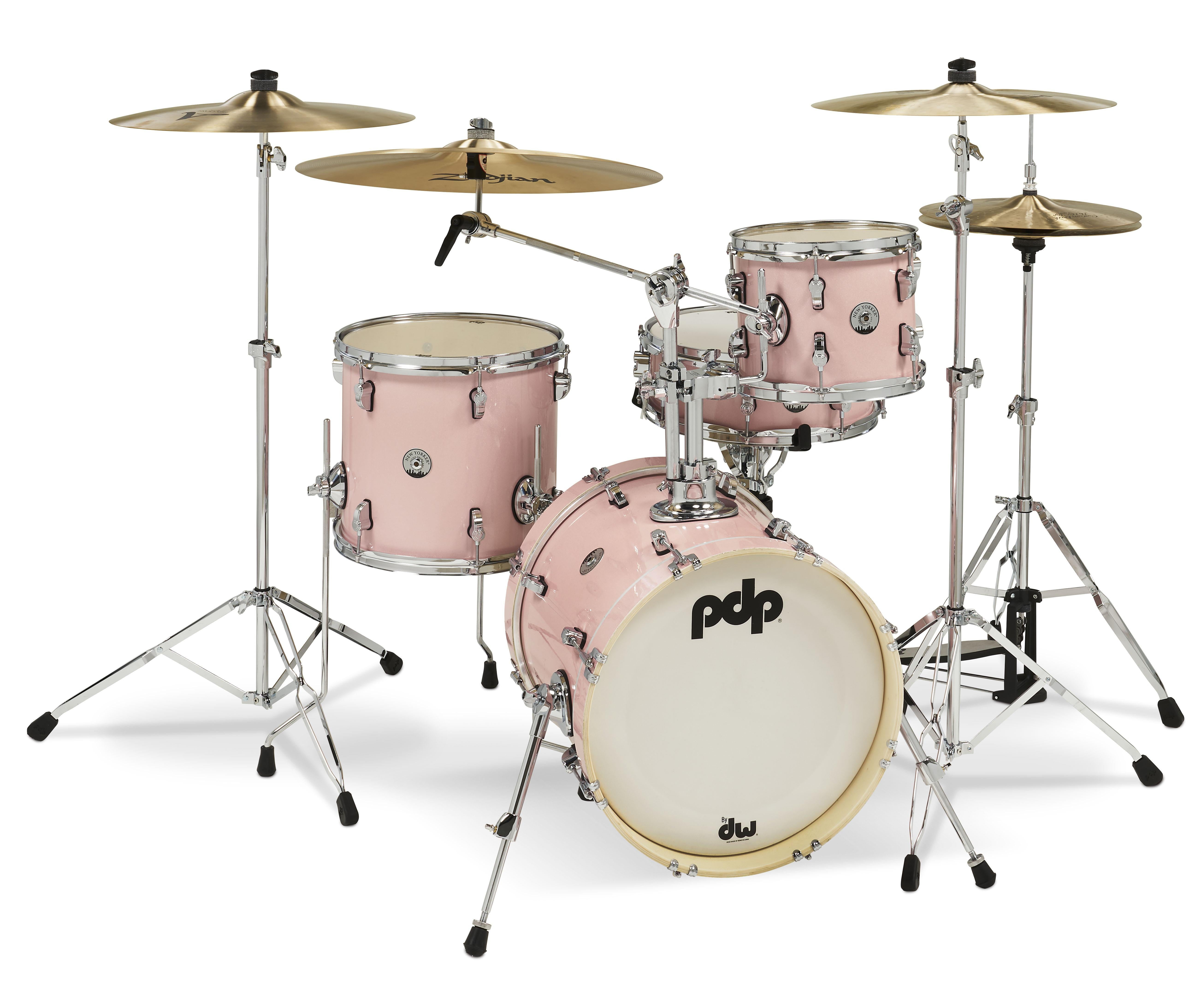 New Yorker Shell Pack, Pale Rose Sparkle - 4 Piece