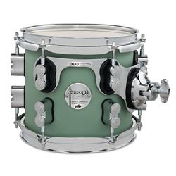 PDCM0708STSF 7 x 8 in. Concept Maple Suspended Tom Drum, Satin Seafoam & Chrome Hardware