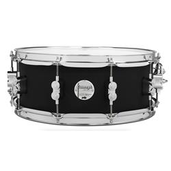 5.5 x 14 in. Concept Maple Drum Set, Satin Black & Chrome Hardware