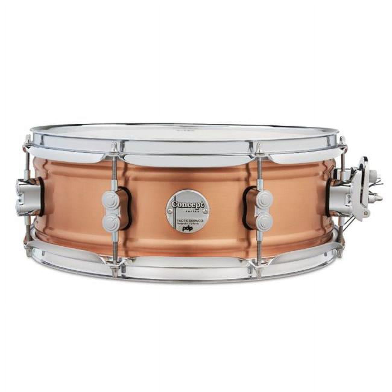 PDSN0514NBCC 5 x 14 in. 1 mm Concept Series Snare Drum, Copper