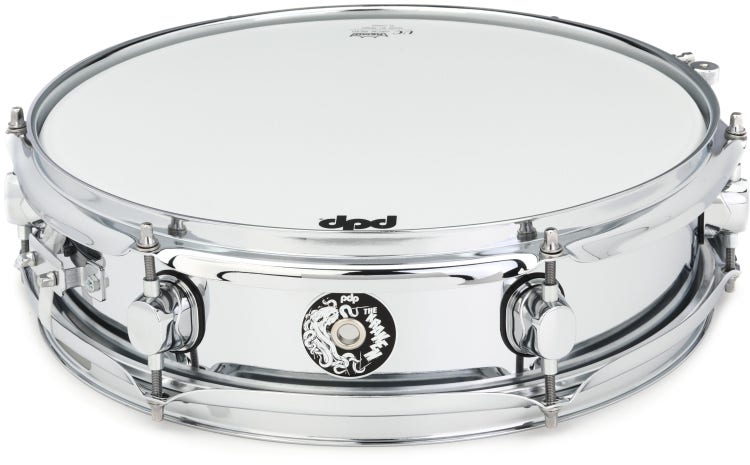 PDSN3513TK The Kraken 3.5 x 13 in. Piccolo Snare Drum Chrome Over Steel