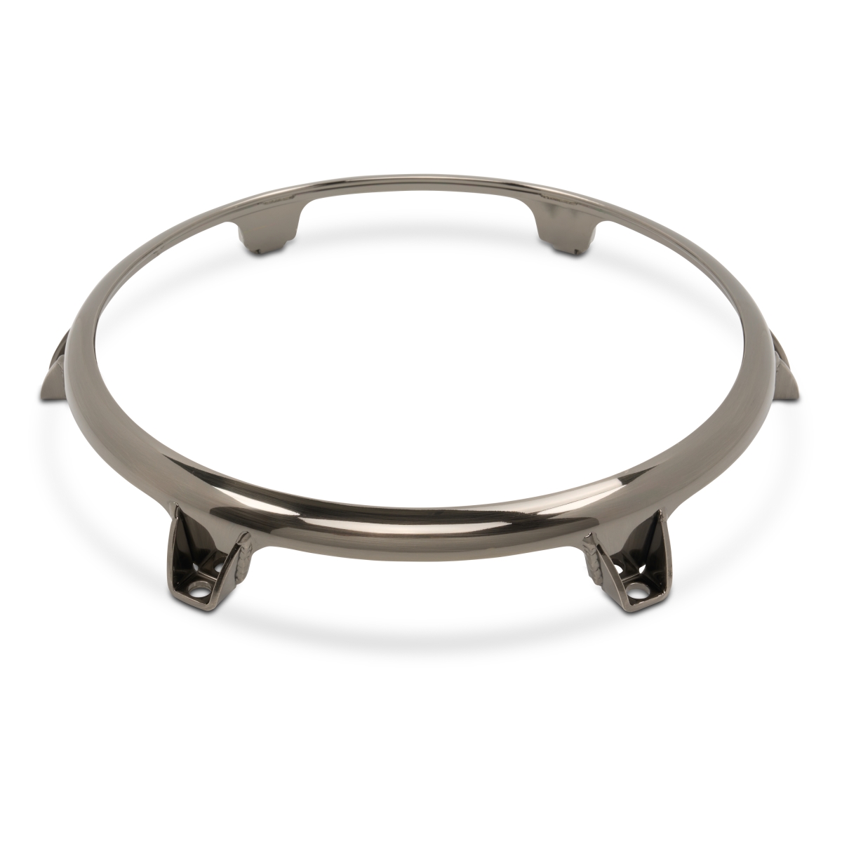 Latin Percussion LP2567-BSN 12.5 in. TT Tumba Rim, Black Satin