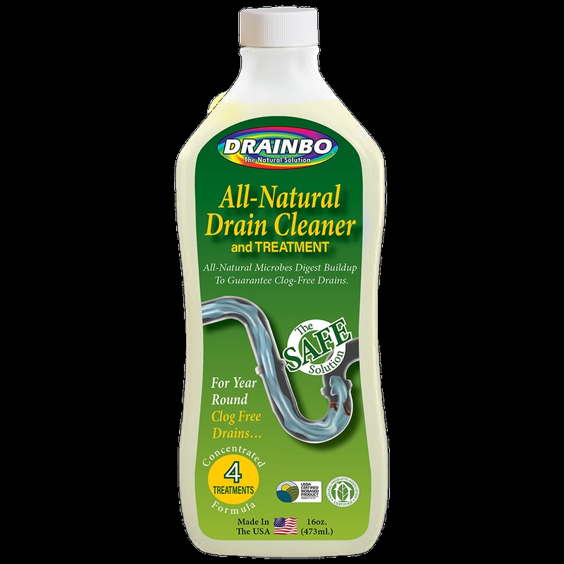 50100 16oz  All-Natural Drain Cleaner and Treatment