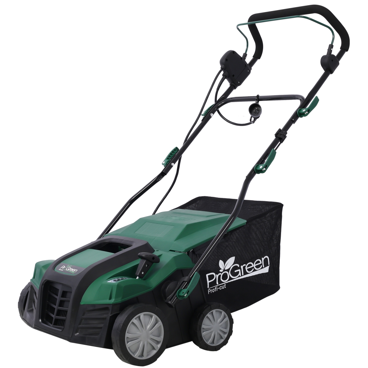 UBS-W46568154 2-in-1 16-Inch Dethatcher Scarifier, 15 Amp Electric Lawn Dethatcher with Extra Large 58QT Removable Collection Bag -  Direct Wicker