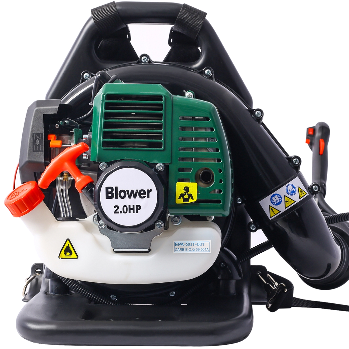 DJ-W46551392 Powerful 52CC 2-Cycle Gas Backpack Leaf Blower with Extension Tube