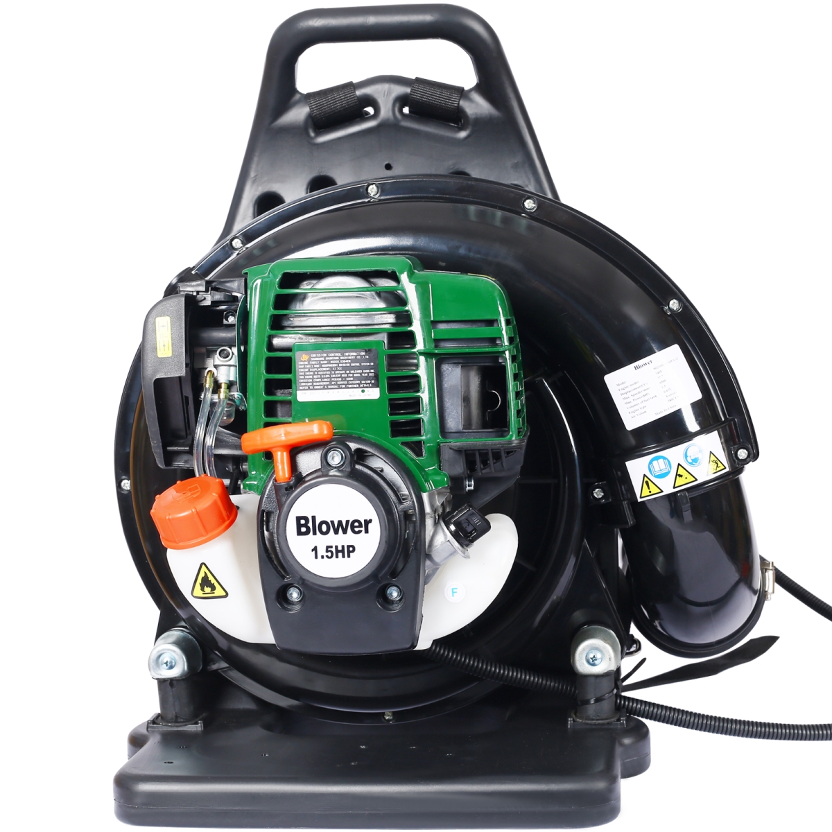 DJ-W46551394 76cc 4-Cycle Gasoline Backpack Leaf Blower with Adjustable Speed and Extension Tube