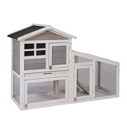 Picture of Direct Wicker UBS-W22533886 Rabbit Hutch&#44; Wooden Chicken Coop&#44; Bunny Cage Hen House Backyard Garden Animals Pet Cage