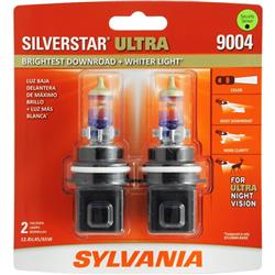 9004SU.BP2 9004 Silverstar Ultra High Performance Halogen Headlight Bulb - Pack of 2