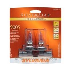 9005SU.BP2 9005 Silverstar Ultra High Performance Halogen Headlight Bulb - Pack of 2