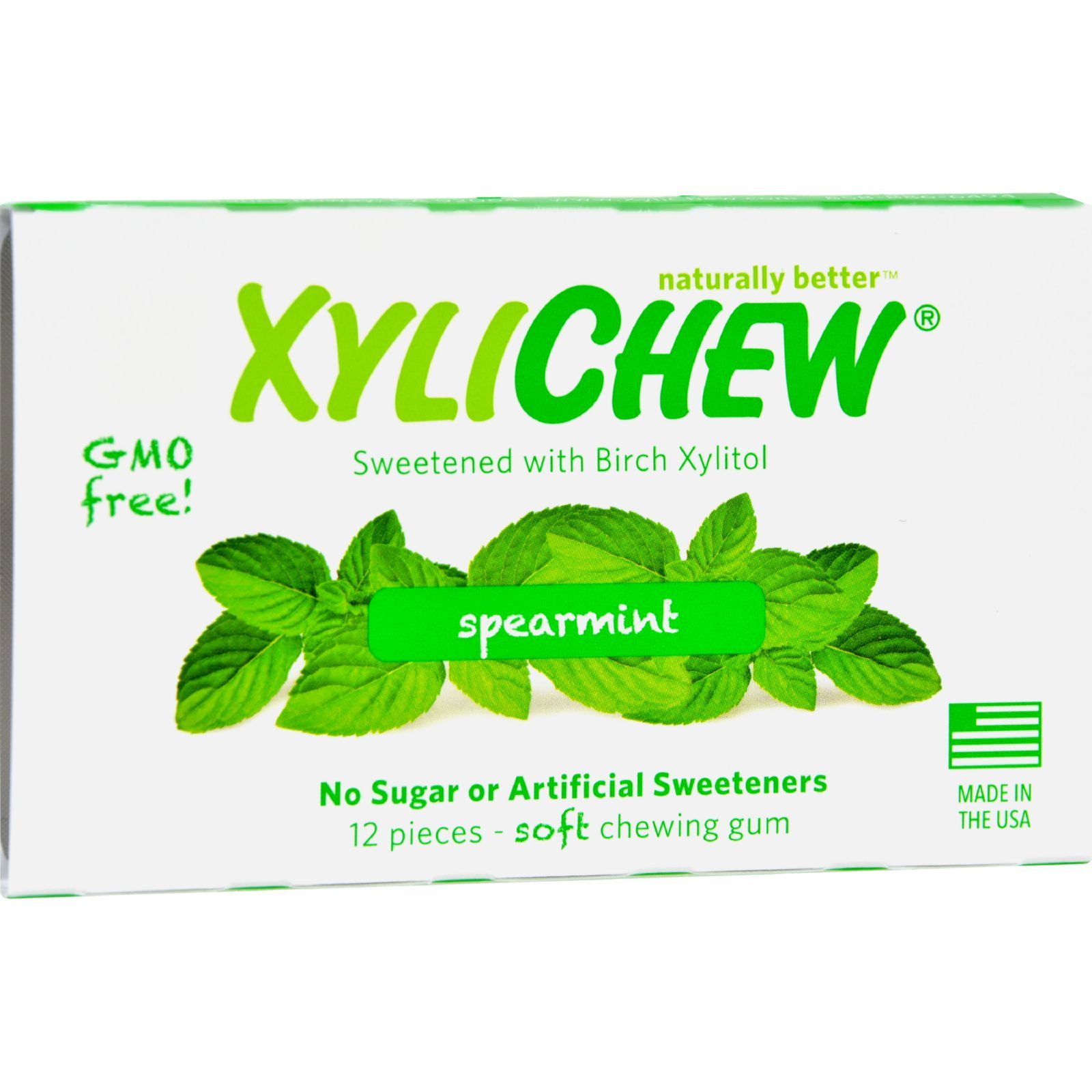 Picture of Xylichew 1555895 Gum Spearmint Counter Display&#44; 12 Pieces