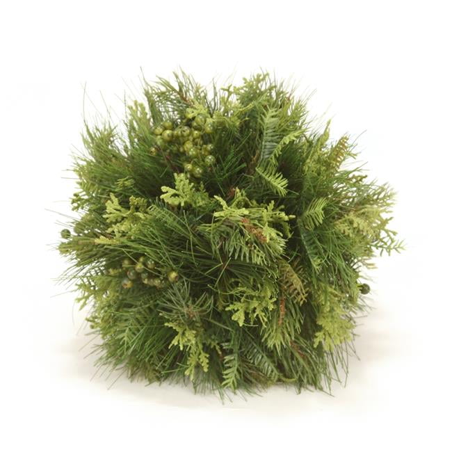 Unisex Cedar Pine Ball with Green Berries