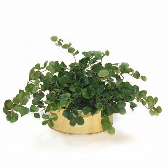 Disttive Designs 2712T Unisex Greenery Assortment in Bronze Container - Green - Set of 3