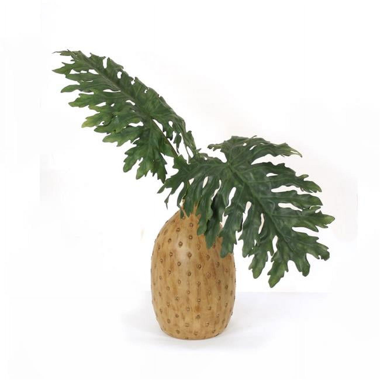 Unisex Large Philo Leaves in Large Round Jar - Green