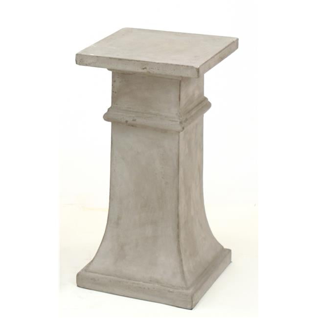 Unisex Pedestal Small Concrete Anthracite Light - Green