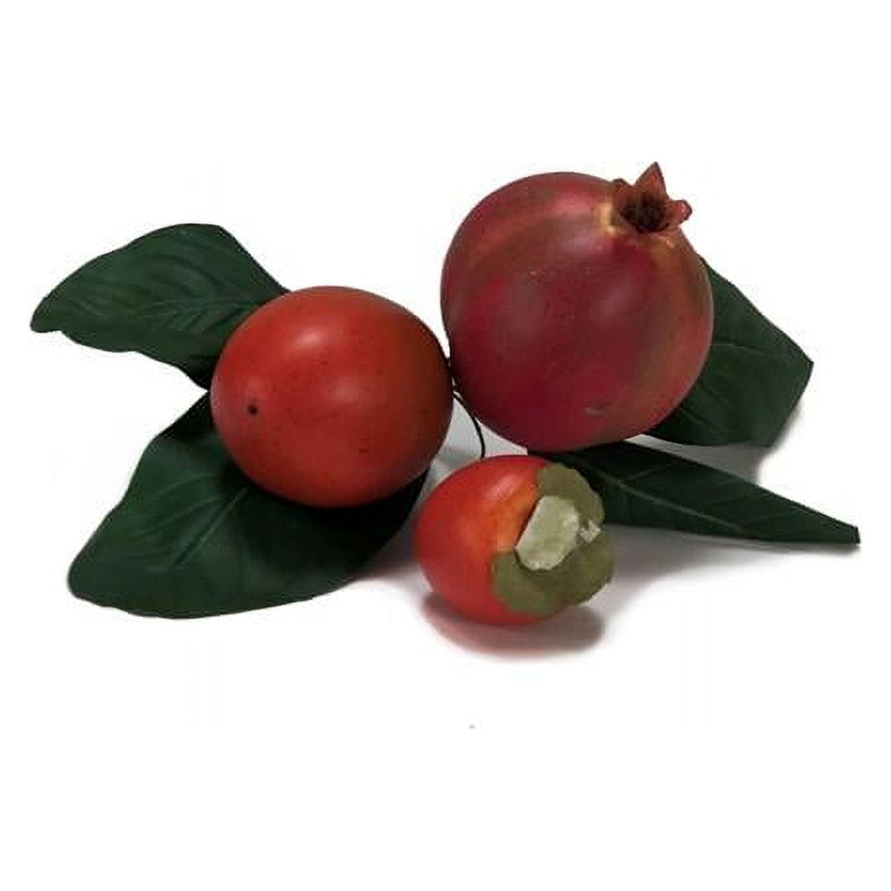 Picture of Disttive Designs DF-700C Unisex Pomegranate & Persimmon Pick X 3 with Leave - Mixed