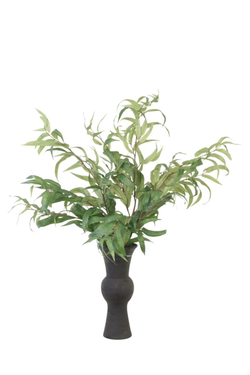 Distinctive Designs 20162 Eucalyptus in Black Container