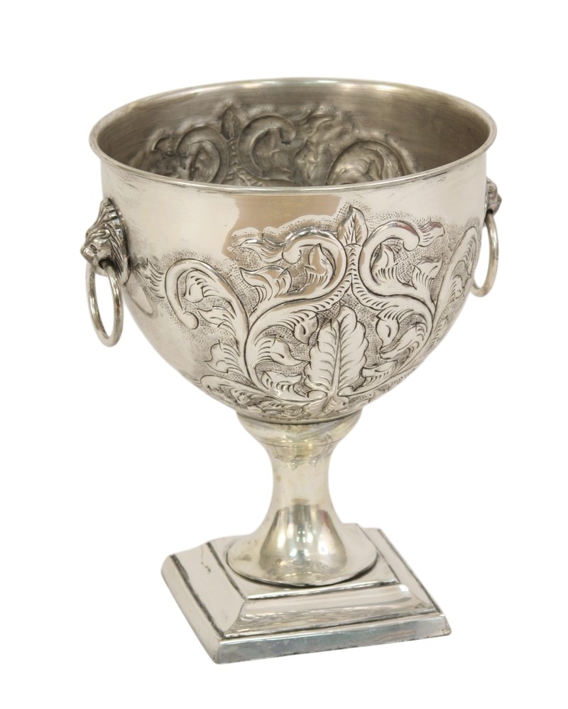 M629563K Large Embossed Compote Urn