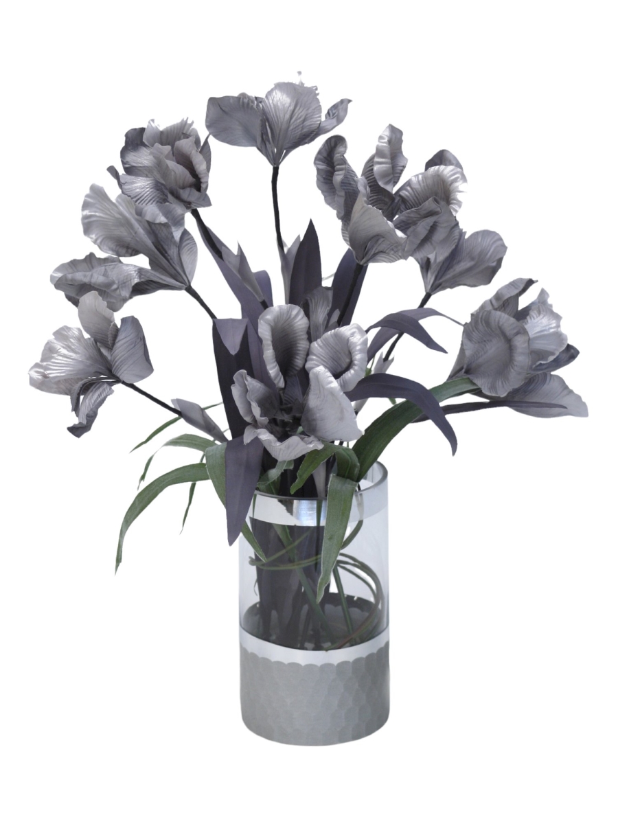Distinctive Designs 17130 Gray Iris in Gray Banned Cylinder