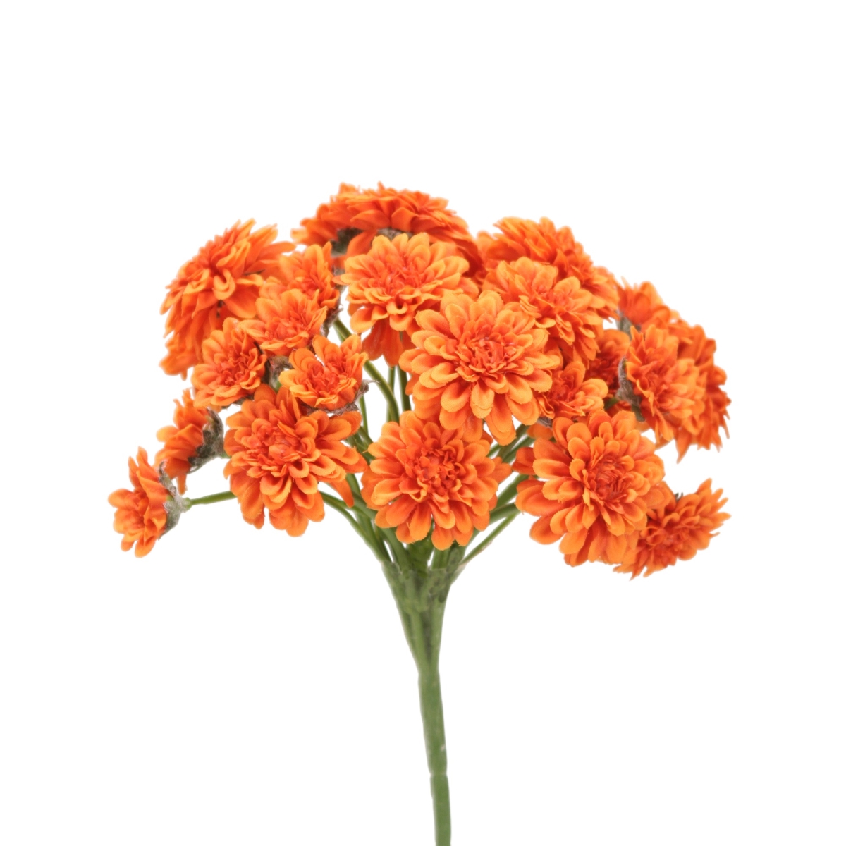 Distinctive Designs DS-821-RUOR MINI CRYSANTHEMUM BUSH/ (Set of 12)